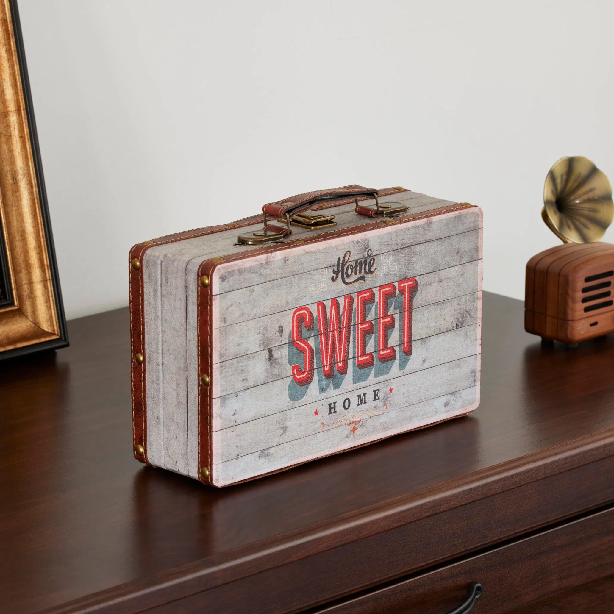 Elegant Handcrafted Wooden Box for Jewelry and Gift Storage