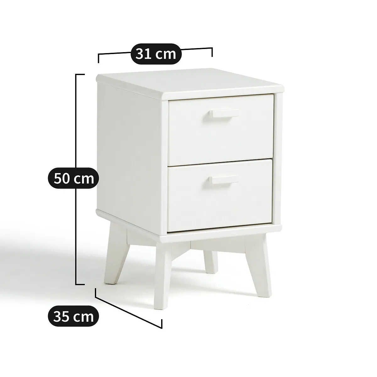Eco-Friendly Natural Solid Wood Nightstands with Non-Toxic Finish for Sustainable Bedroom Furnishings