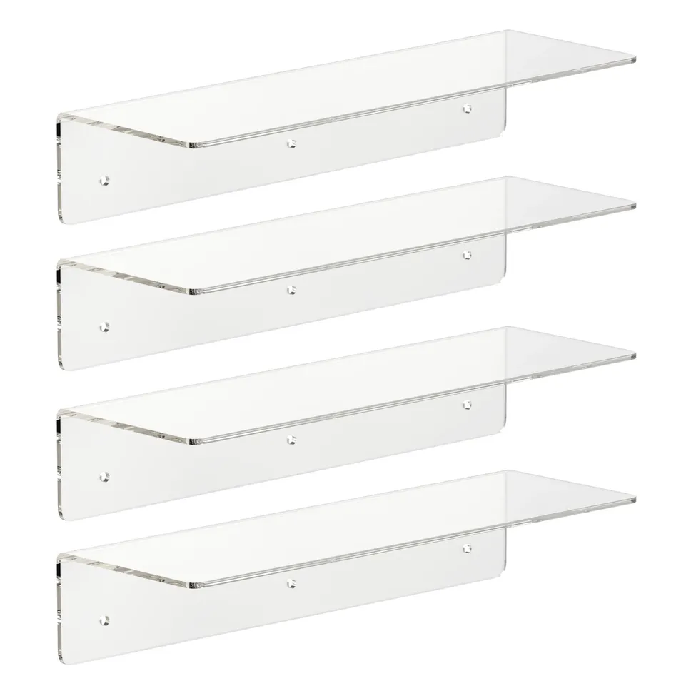Acrylic Bathroom Wall Shelf