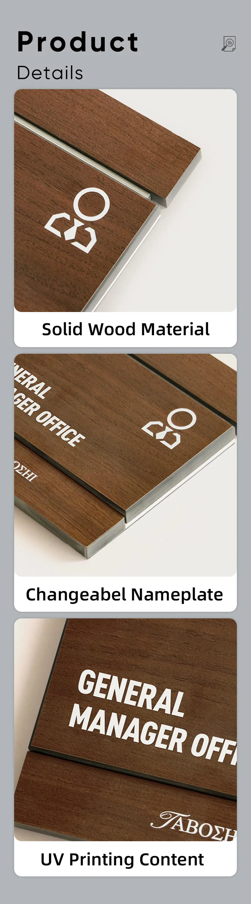 Office Signage Details