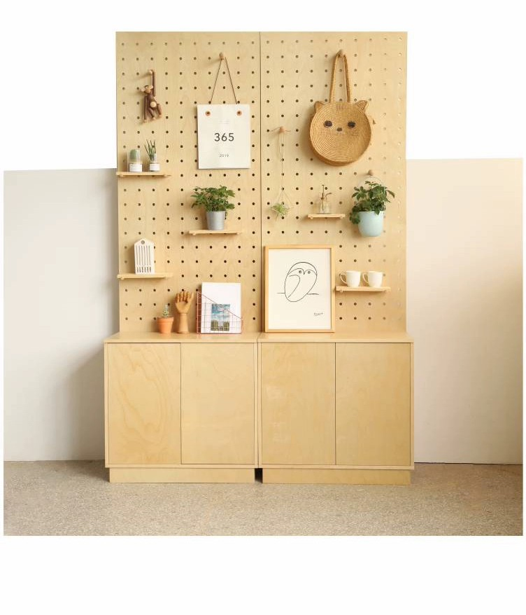 Pegboard Display Stand Pegboard Shelves Storage Organizer Wall Mount Pegboard Floating Rack Wood Display Shelves