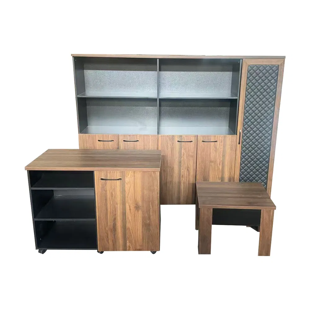 Modern Executive Desk View 3