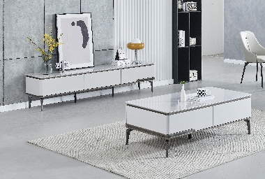 Minimalist Low Profile TV Media Stand