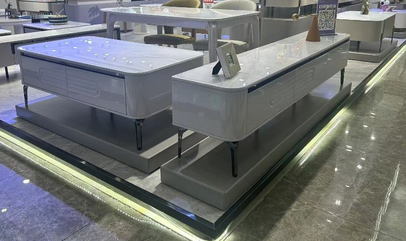 Minimalist Low Profile TV Media Stand