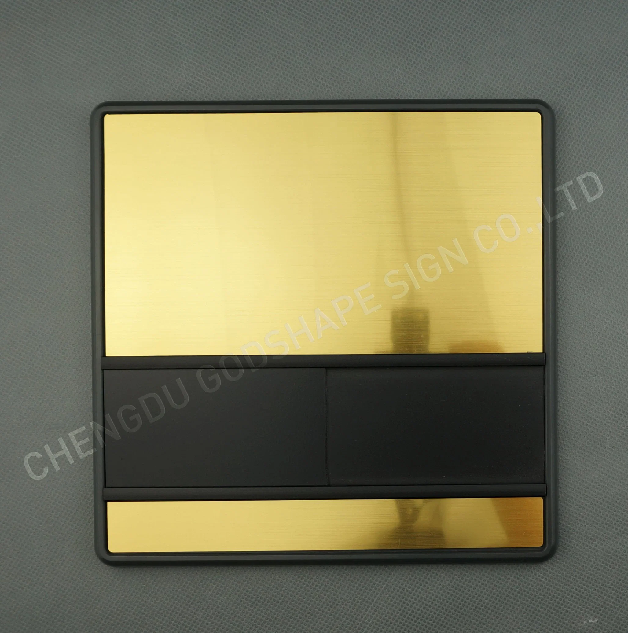 Custom Wood Finish Signs Door Number Plate Signage