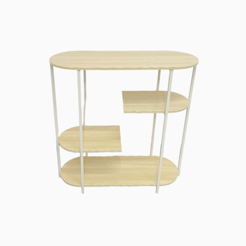 Narrow Storage Shelves Metal Entryway Table Long Hallway Table Metal Console Table for Entrances Living Room