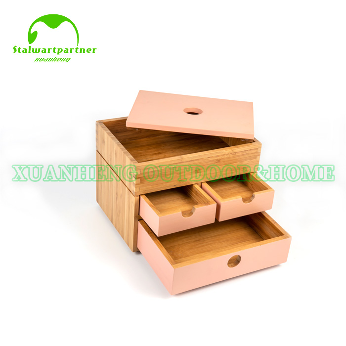 Handcrafted Bamboo Gift Box Trendy Bamboo Jewelry Box