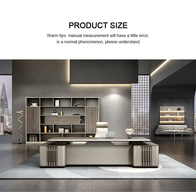 Executive Office Desk Detail 6