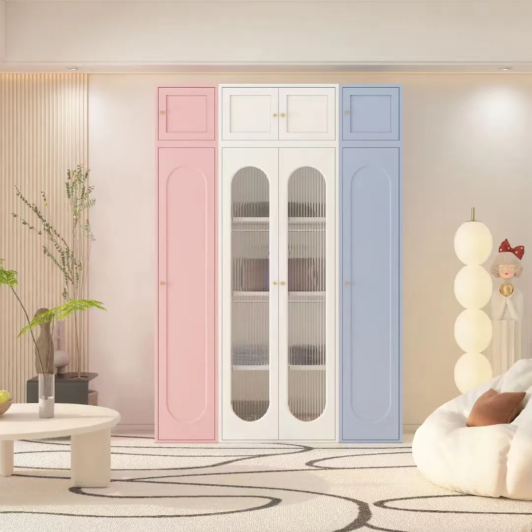 Lovely Kid's Room Cold Rolled Steel Cabinet Eco-Friendly Household Cabinet