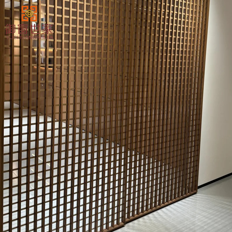 Wooden Transfer Wall Decor Interior Room Divider for House Bedroom Office Restaurant