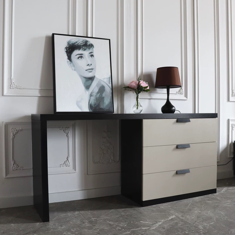 Hot Sale Wooden Bedroom Furniture Bedside Table Cabinet Nightstand for Home Apartment