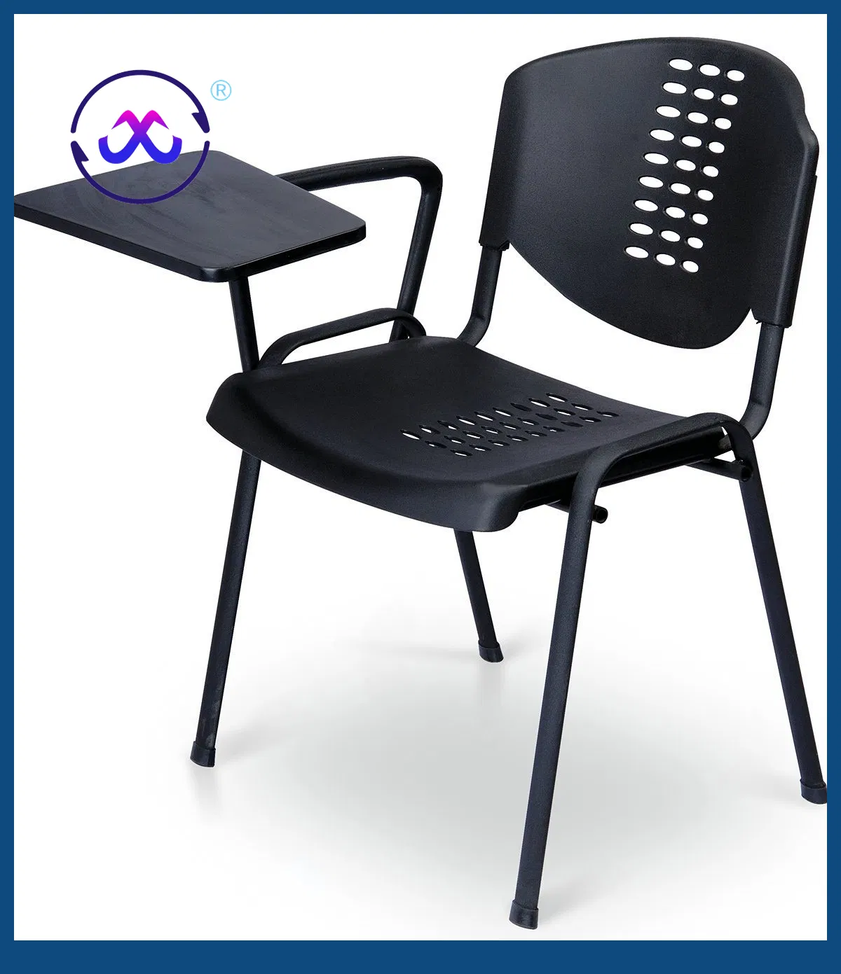 Customized Eco-Friendly Manual Height Adjustable Desk Chair Single Classroom Furniture for Kids Educational Equipment