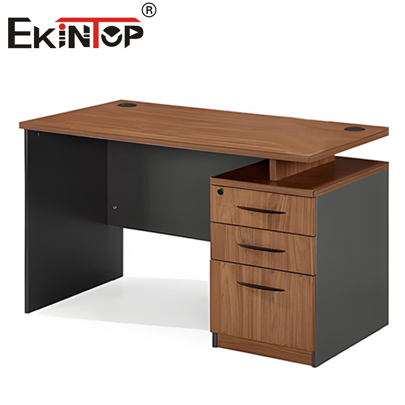 Ekintop Furniture Cheap Simple Home Executive Work Office Desks with Drawers