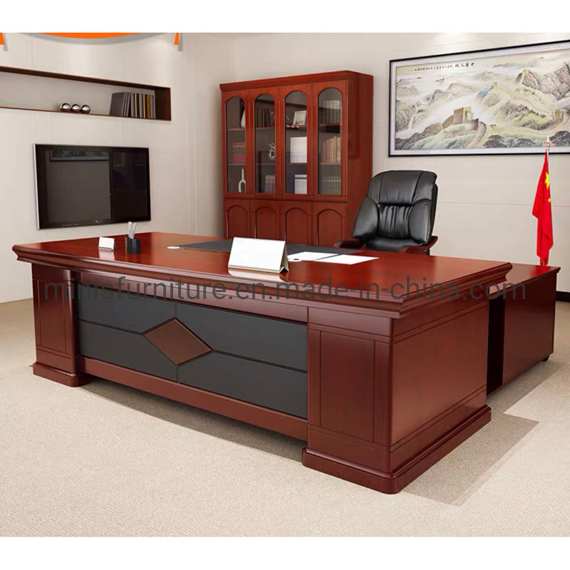 Office Furniture CEO Luxury MDF Office Table Govenment Executive Big Office Desk