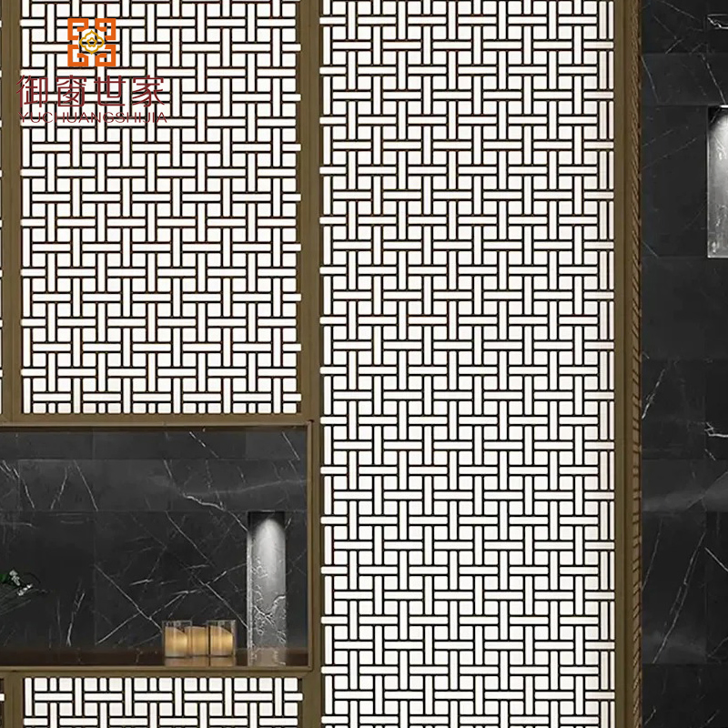 Wooden Transfer Wall Decor Interior Room Divider for House Bedroom Office Restaurant