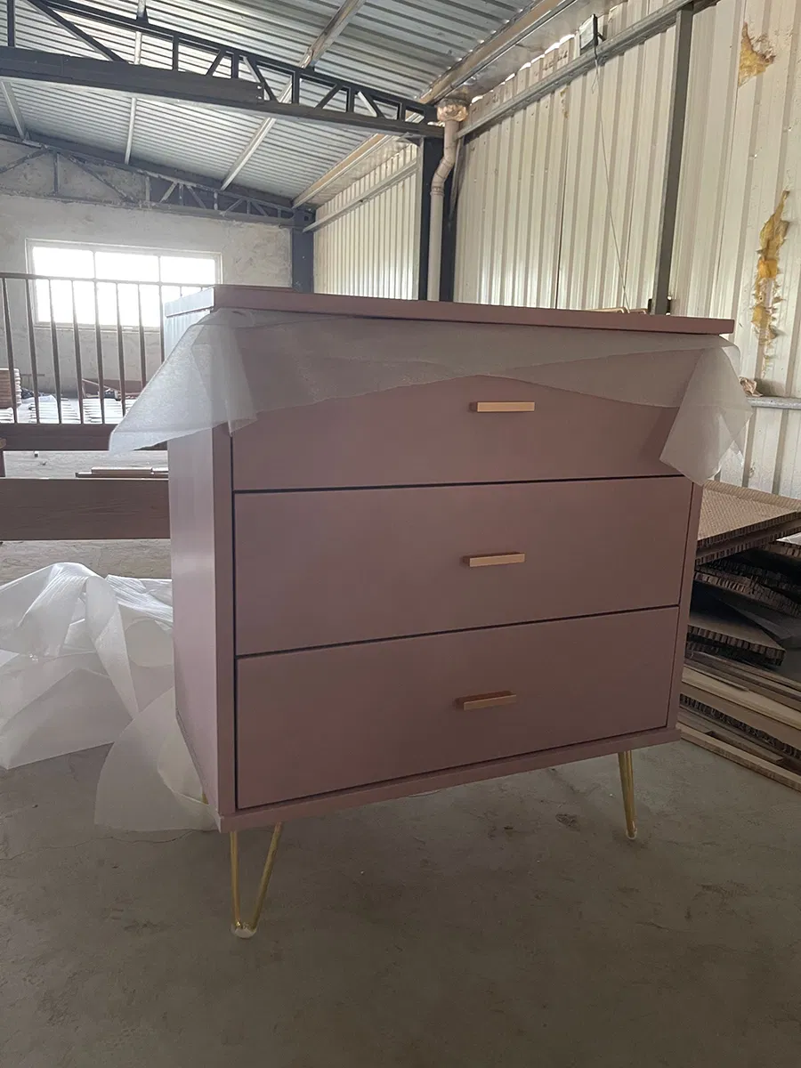 Pink Bedside Table