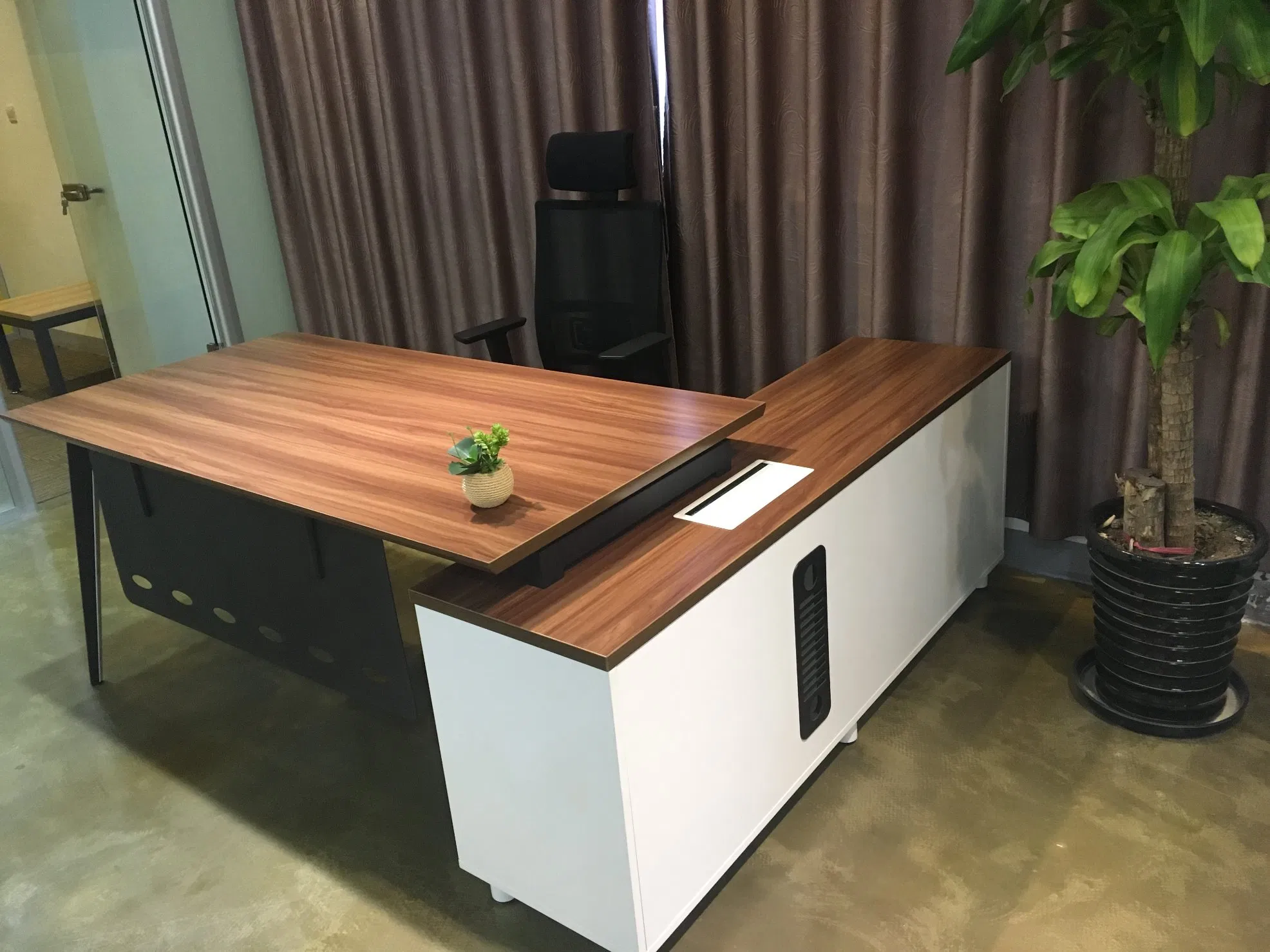 Premium Modern Design MFC Office Executive Desk (PZ-002)