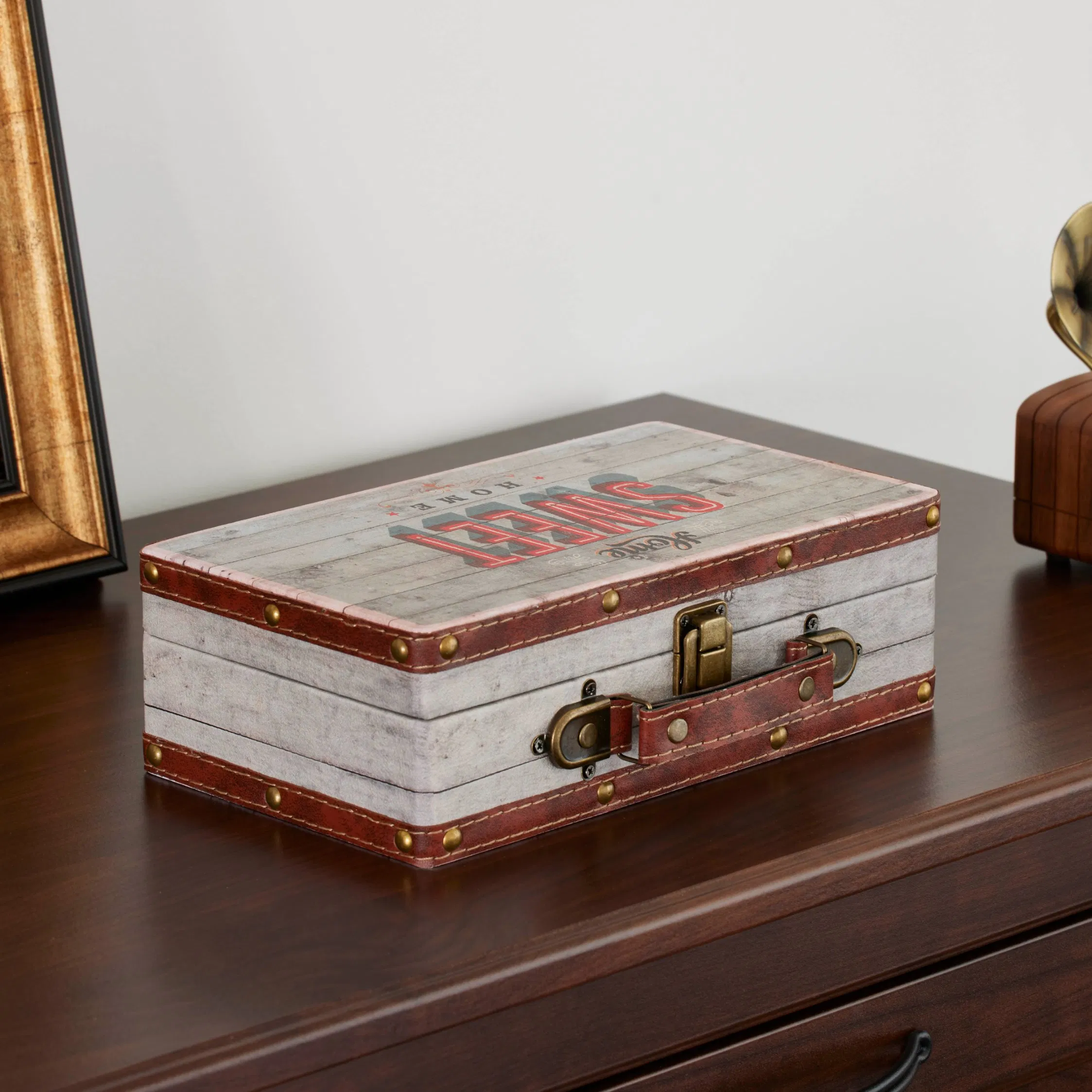 Elegant Handcrafted Wooden Box for Jewelry and Gift Storage