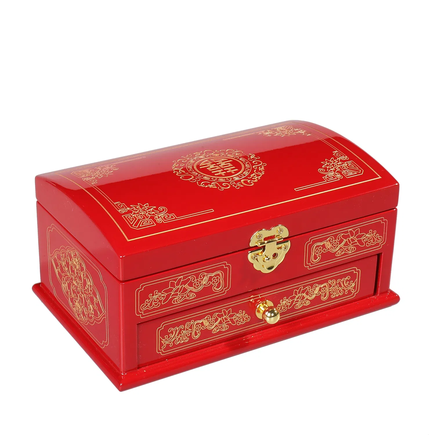 Handcrafted Luxury Wooden Jewelry Box with Custom Logo