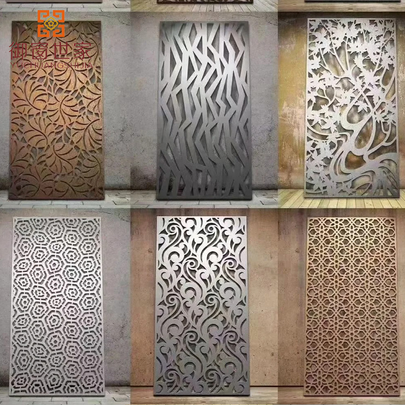 Wooden Transfer Wall Decor Interior Room Divider for House Bedroom Office Restaurant