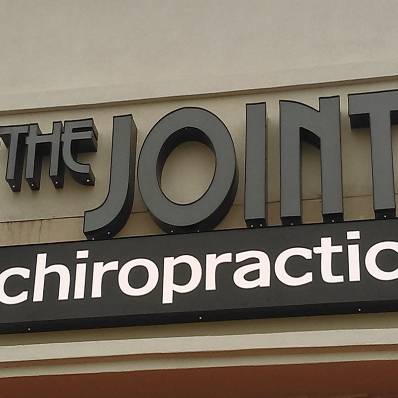 Custom Stainless Steel 3D LED Signage for Business Buildings