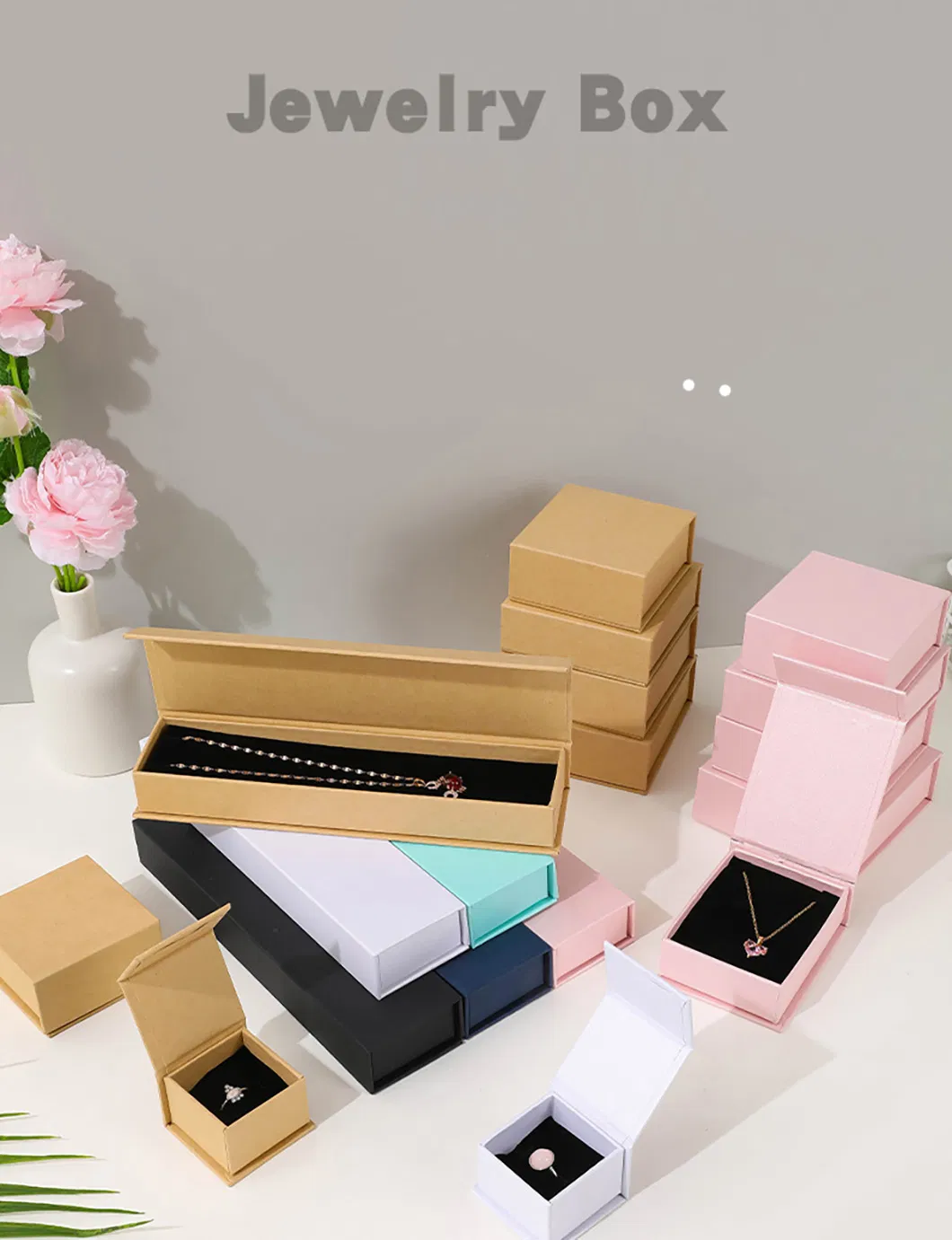 Rigid Cardboard Jewelry Box