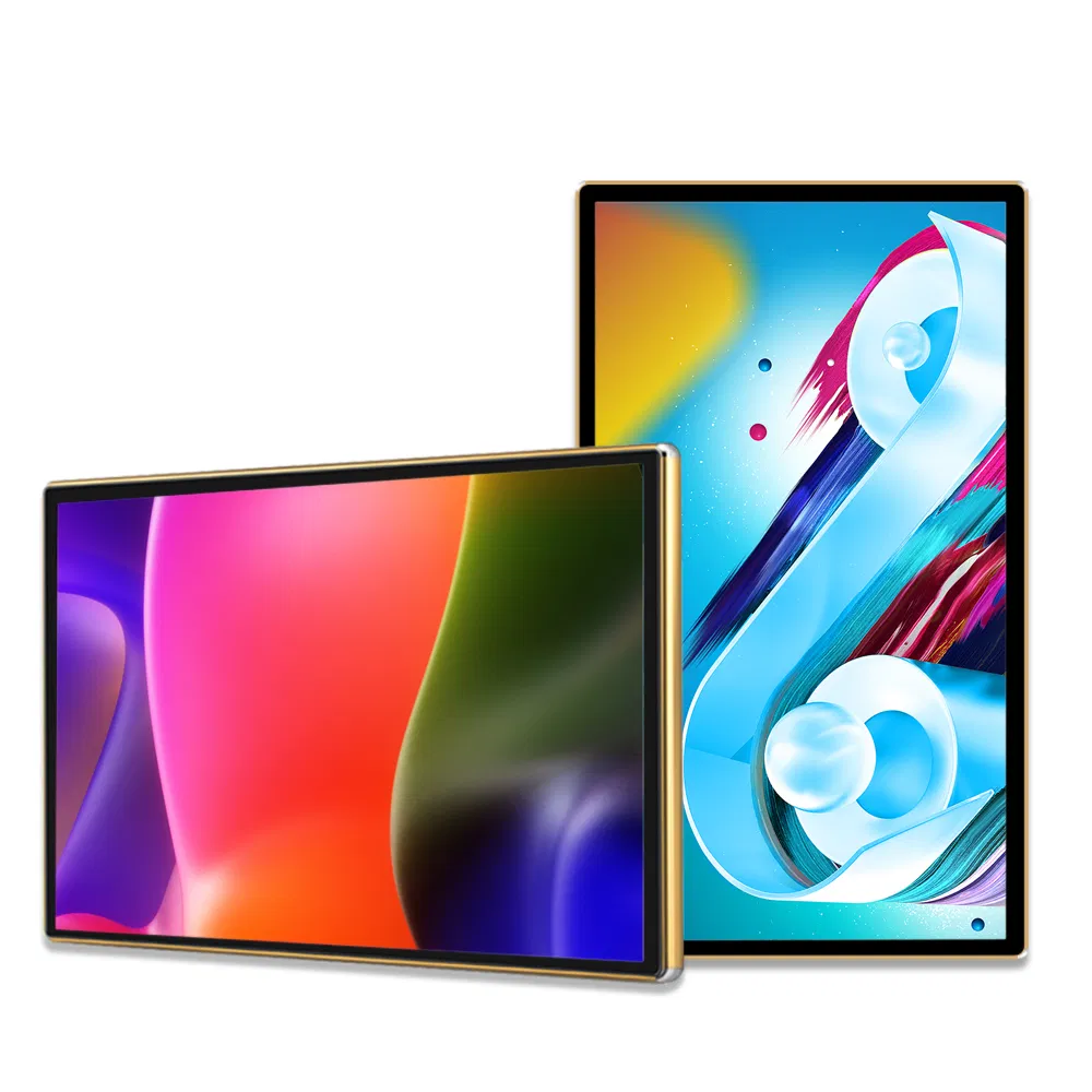 49 Inch Wooden Frame Wall Mounted Advertising Player LCD Digital Signage