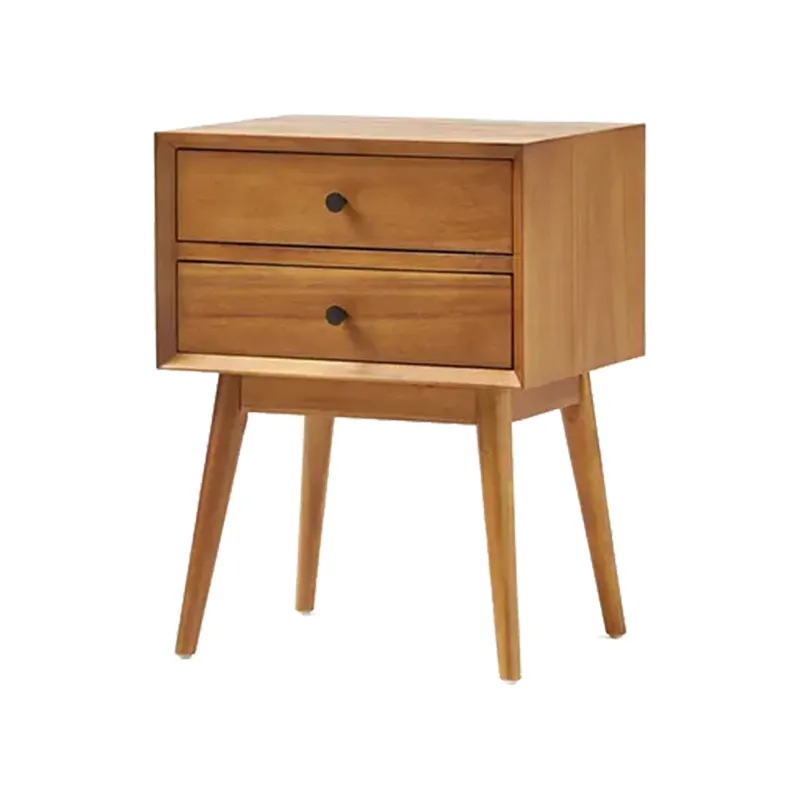 Wooden Bamboo Nightstand