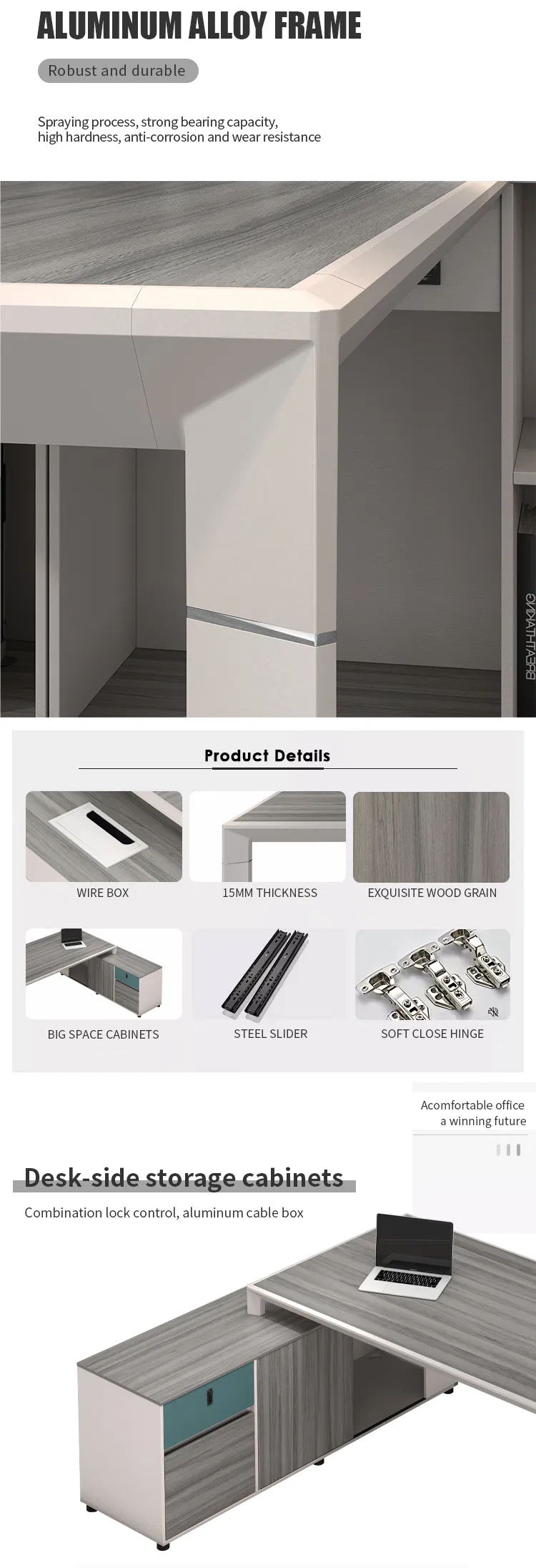 Executive Desk Layout
