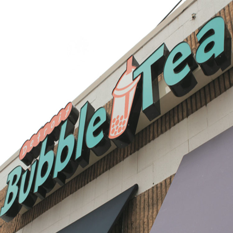 Custom Outdoor Retail Signage LED Letter Signage for Wall Mounting