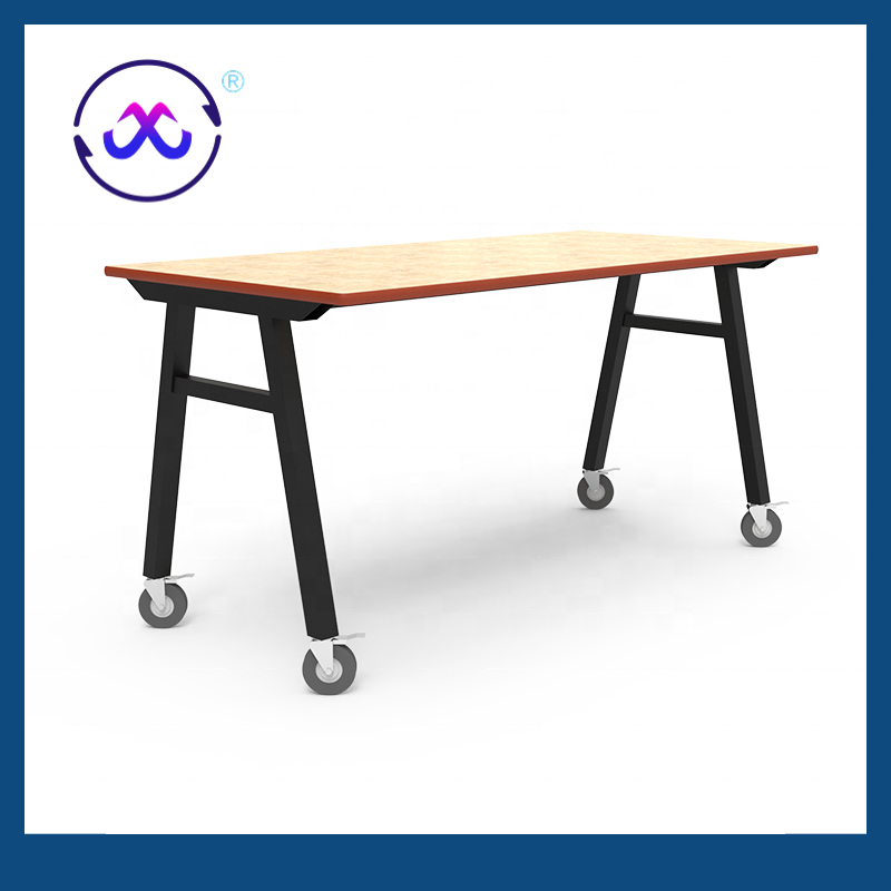 Customized Eco-Friendly Manual Height Adjustable Desk Chair Single Classroom Furniture for Kids Educational Equipment