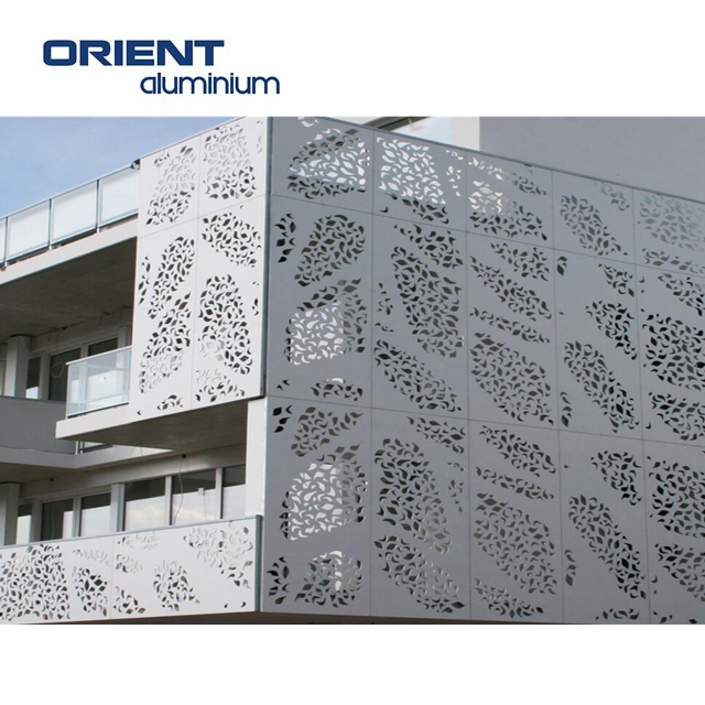 Metal Aluminum Decorative Laser Cut Fence Panel and Screen Room Divider