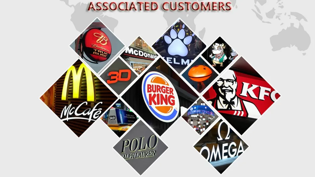 Custom Front Lighting LED Signage