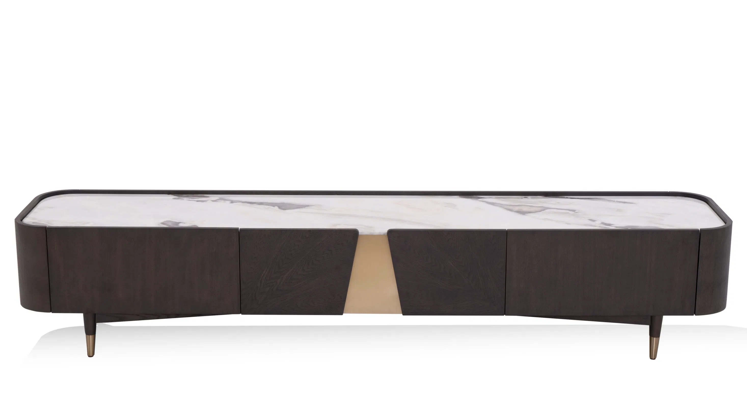 CS Home Round Non-Customized China Cabinet Furniture Table Minimalist Modern TV Stand Hot Sale