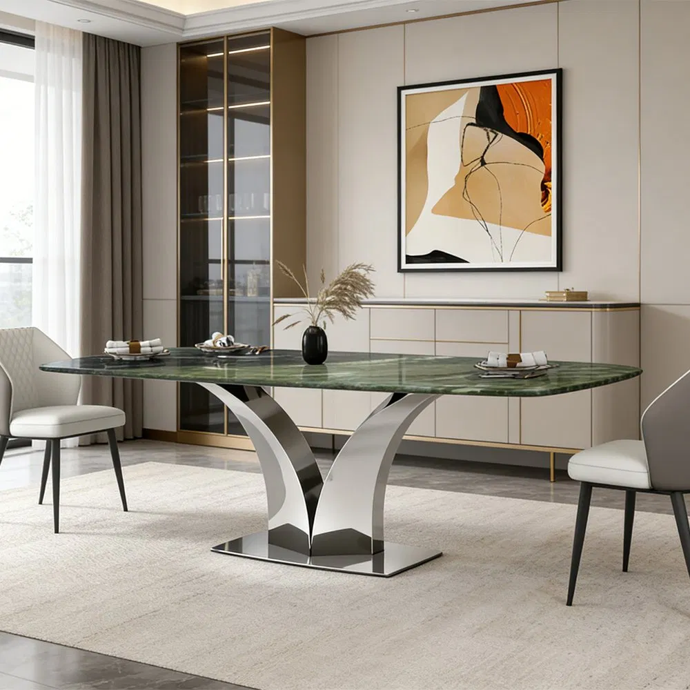 Wholesale Living Room Restaurant Home Marble Dining Table Furniture