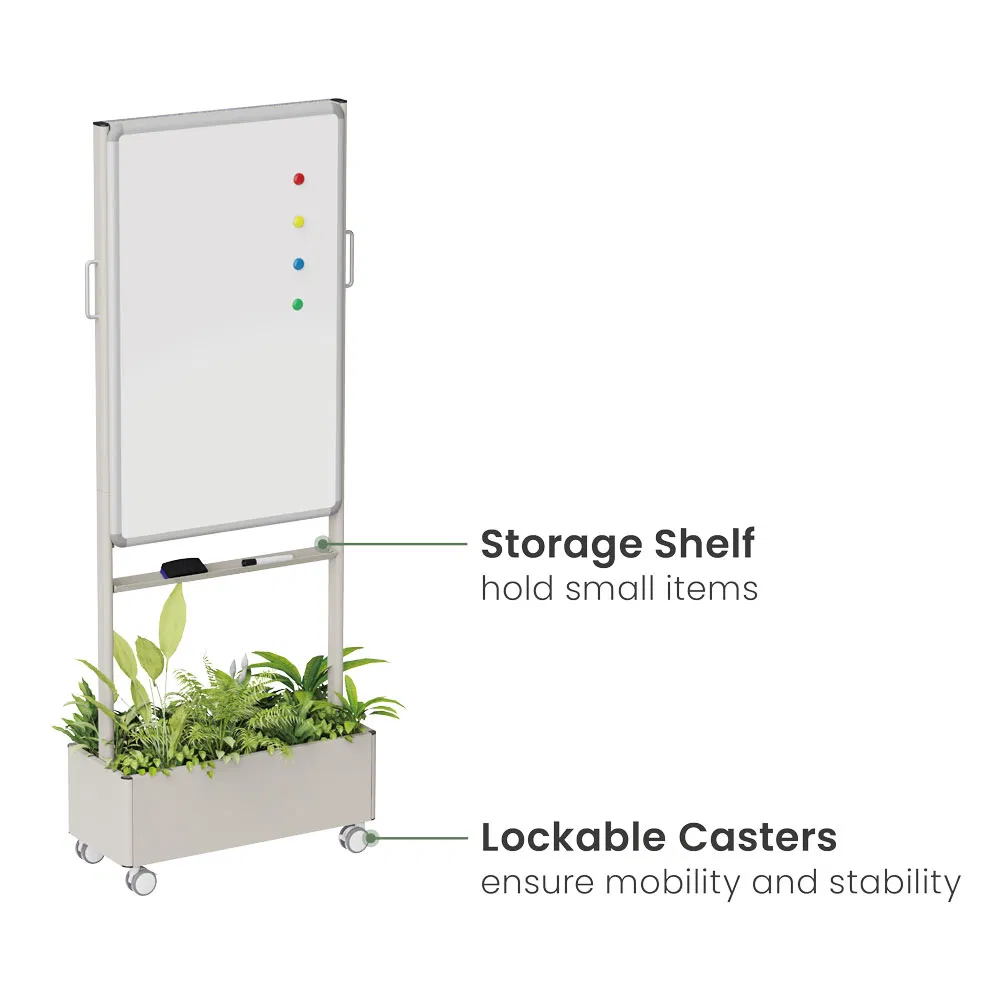 Indoor Plants Metal Wall Planter Floating Shelve Plant Box Shelf Stand Rectangle Mount Planters for Succulent Home Office Garden