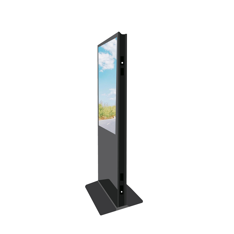 49 Inch Customized Wooden Double Sided Digital Signage for Advertising Display in Shopping Mall