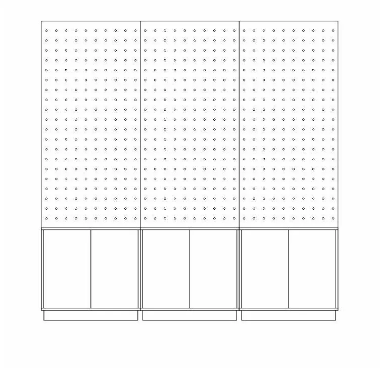 Pegboard Display 1