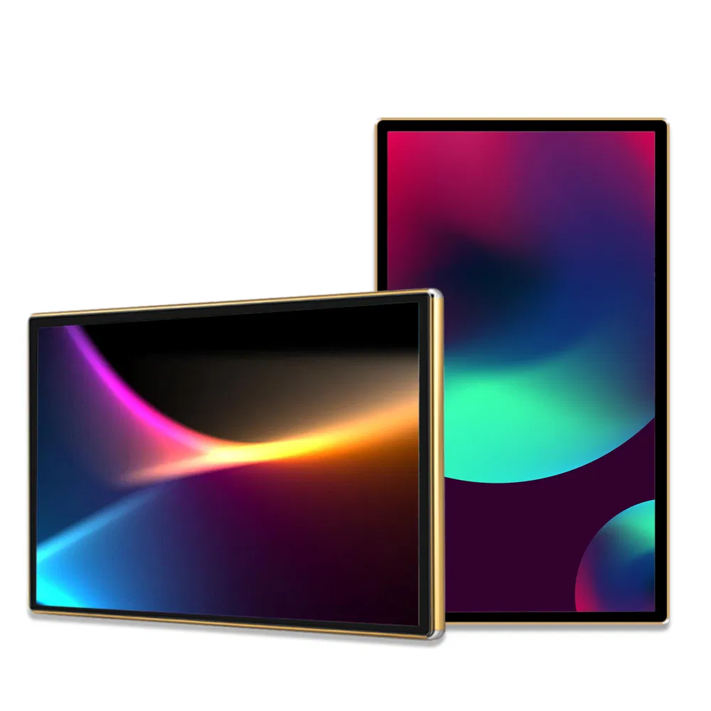 49 Inch Wooden Frame Wall Mounted Advertising Player LCD Digital Signage