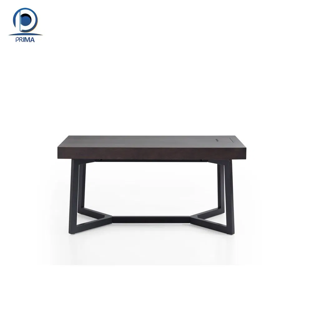 Scandinavian Console Table with Drawers and Hairpin Legs for Entryway