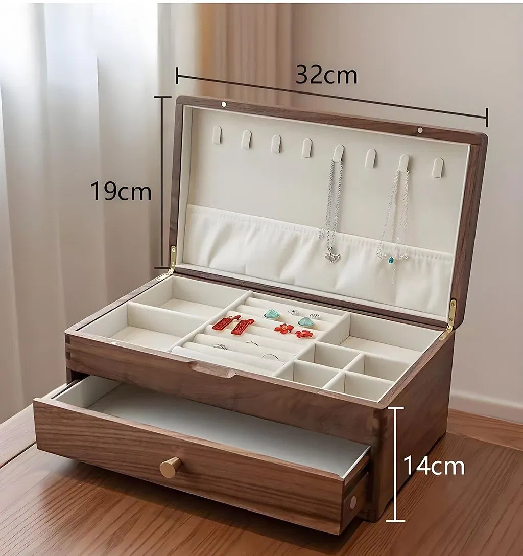 Wooden Jewelry Box View 1