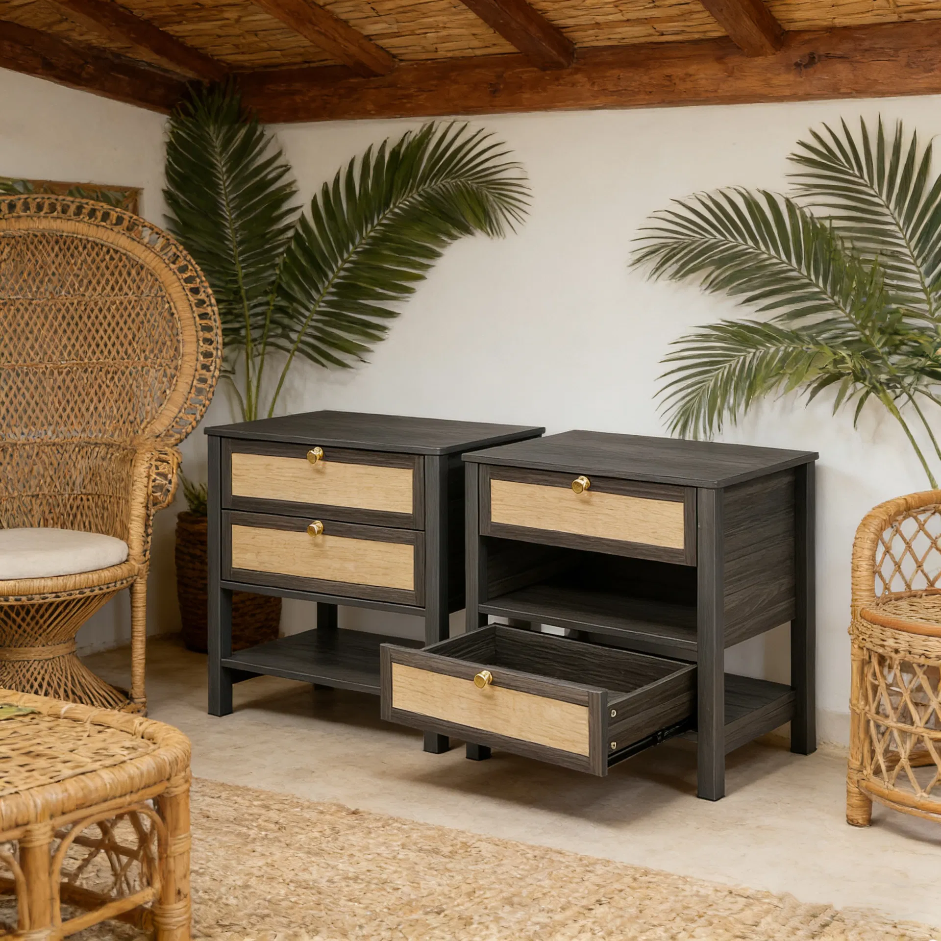 Wooden Storage Detail