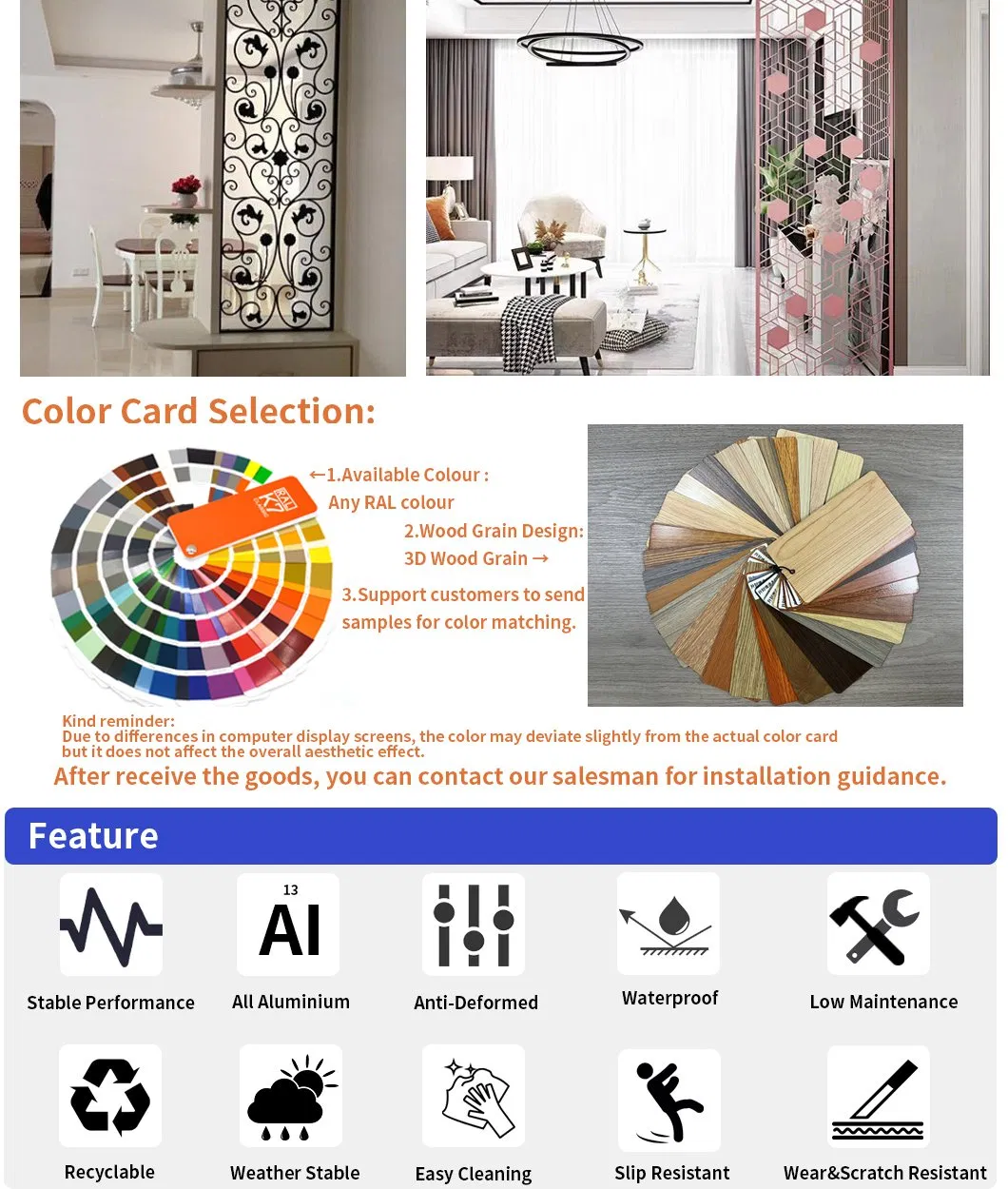 Decorative Partition