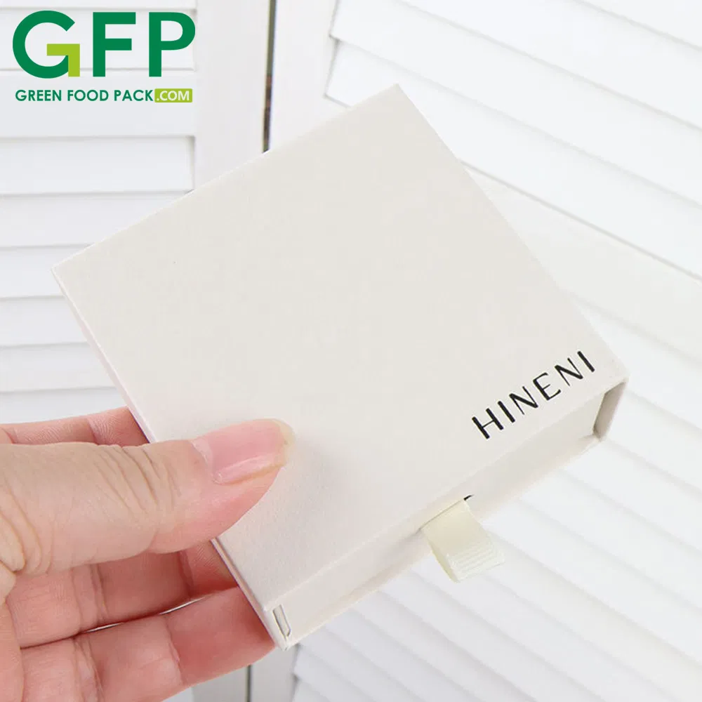 Customizable Available Size Options Modern Handcrafted Rigid Cardboard Jewelry Box