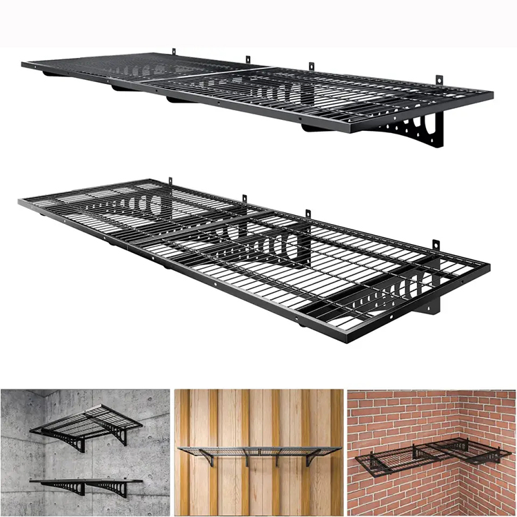 Jh-Mech Storage Floating Easy Installation Wall Mounted Garage Wall Shelf