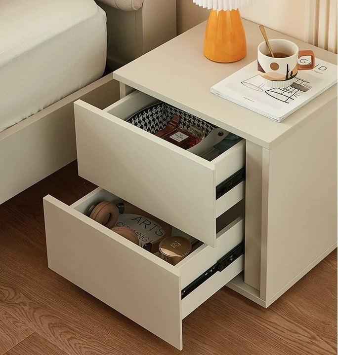 Modern Wooden Nightstand: Affordable Storage for Bedroom Essentials