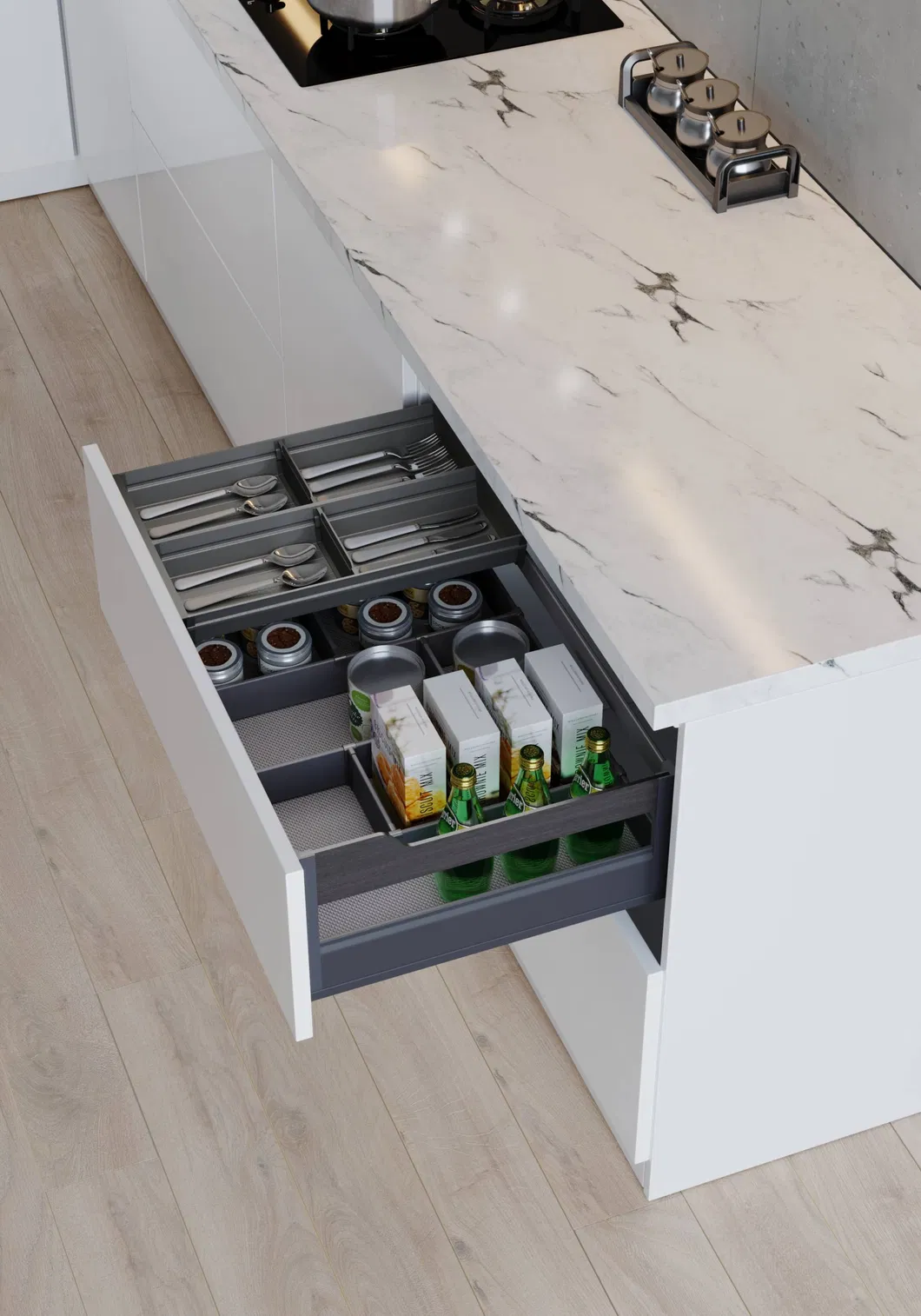 Kitchen Storage Tool Organizer Main View