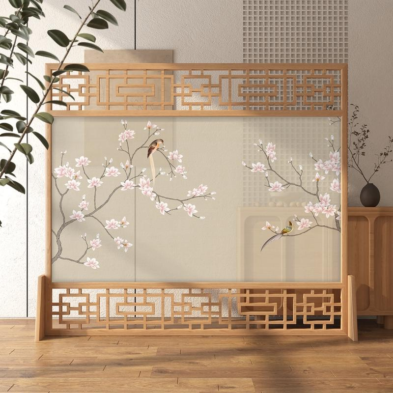 Wholesale Chinese Modern Wooden Screen Room Divider for Living Room, Bedroom, Office, and Hotel Entrance Privacy – Elegant and Functional Home Decor