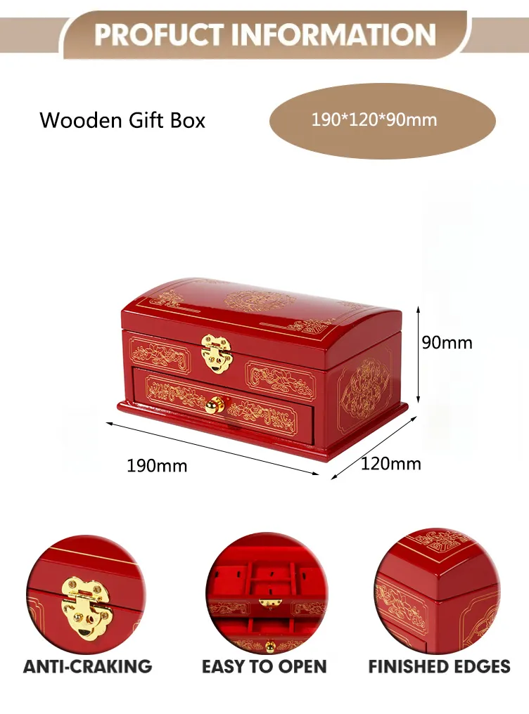 Wooden Jewelry Box 1