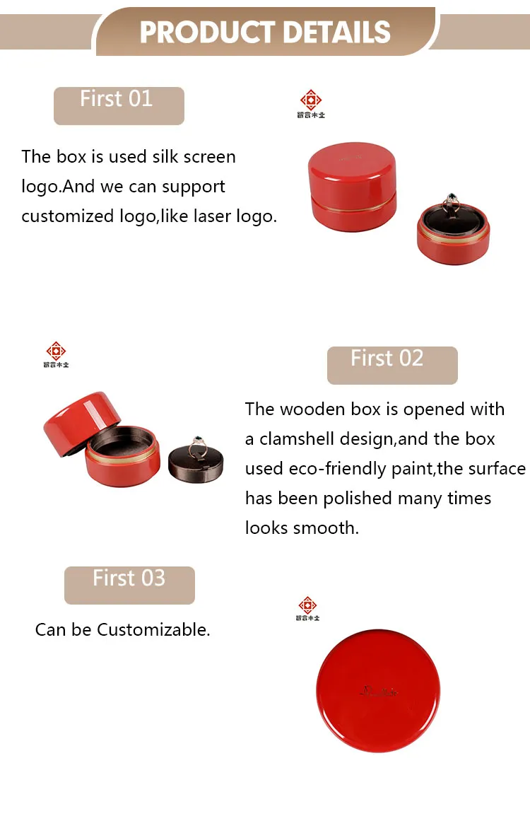 High Gloss Wooden Box Details